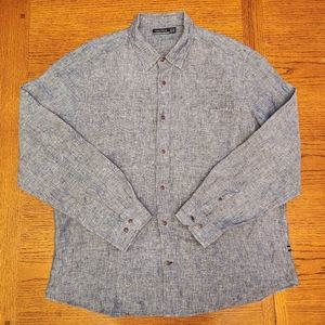 NAUTICA BUTTON DOWN SHIRT, XL